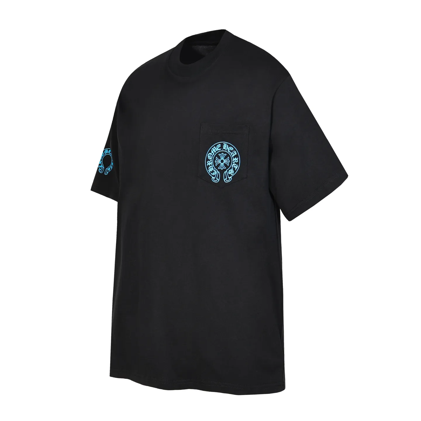 P150 Cross-border running quantity model, please do not place an order if you are pursuing quality - Chrome Hearts/Chrome Heart Cross Sanskrit short-sleeved T-shirt - High weight, high density and high quality. The wool is soft, delicate and skin-friendly. It feels soft and silky. It has excellent warmth and skin-friendly properties. - Customized weaving and dyeing, no color difference. No matter the fabric or workmanship details, it is better than the ordinary version on the market. -Colour: black white -Size: S M L XL